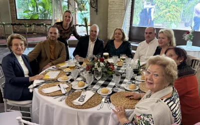 Almuerzo de la ONCE en Campamento por su patrona y 87 años