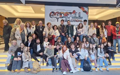 Viaje cultural de alumnos de la Escuela de Artes Escénicas “Juan Mena”