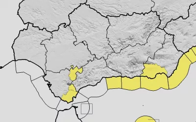 Alerta amarilla por lluvias en el Campo de Gibraltar