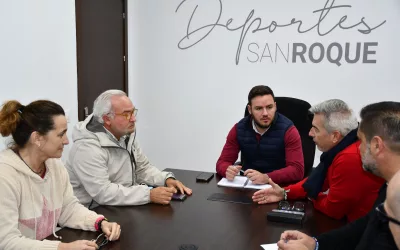 El Ayuntamiento de San Roque se reúne con el club de atletismo local