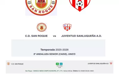 El Manolo Mesa recibirá este domingo al Juventud Sanluqueña AD