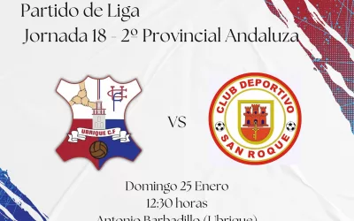 El Sanro se enfrenta al Ubrique en el Antonio Barbadillo