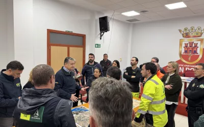 Organizado el desalojo de viviendas cercanas al río Guadarranque