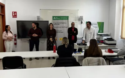 El Programa de Empleo y Formación «FormaJoven» empieza la etapa práctica en San Roque
