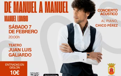 Manuel Lombo abre, el 7 de febrero, la temporada de conciertos en el Galiardo