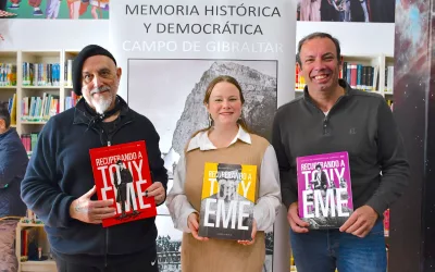 San Roque, en la presentación del cómic “Recuperando a Tony Eme”