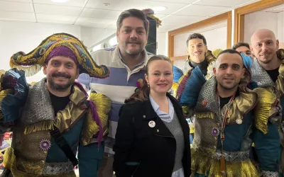 Segunda noche de semifinales en el Concurso de Agrupaciones de Carnaval de San Roque