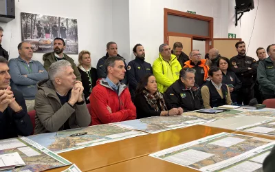 Pedro Sánchez visita San Roque para conocer las consecuencias de los temporales