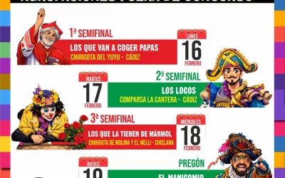 Grandes agrupaciones gaditanas, invitadas en el Concurso del Galiardo