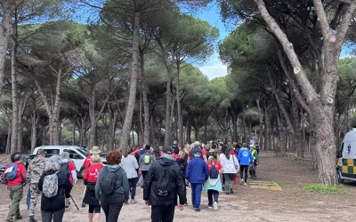 Más de 200 senderistas participaron en la IV Marcha Popular Ciudad de San Roque