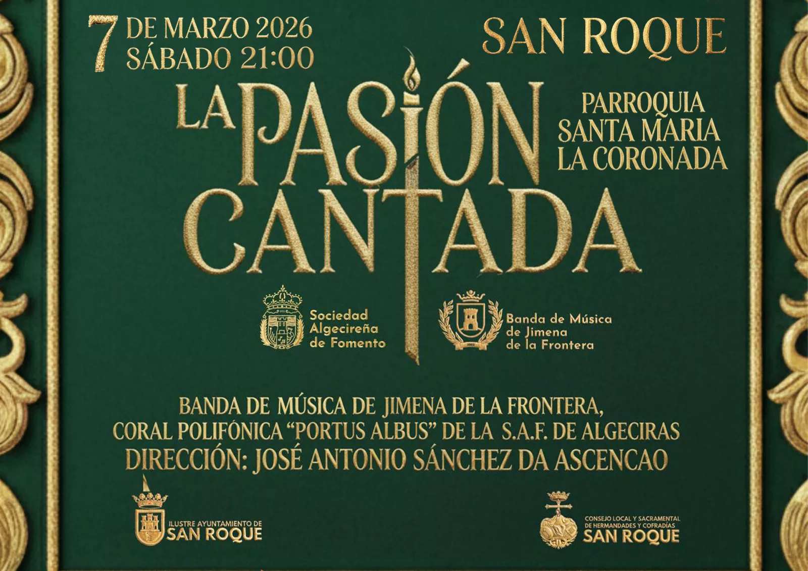 \"La pasión cantada\" Música sacra.