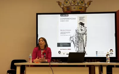 Conferencia sobre la Mujer en la Prehistoria, dentro de los actos del 8M