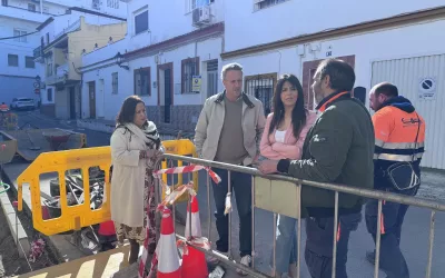 Tercera fase de la renovación del acerado de la calle Eucalipto