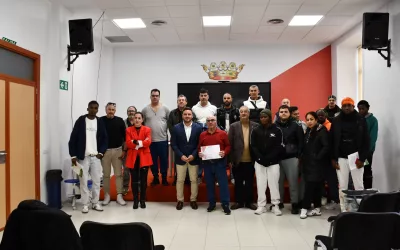 Finaliza en el Diego Salinas un curso de prevención de riesgos en la Construcción