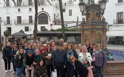 Gran jornada en Vejer para los usuarios de los Talleres de Memoria