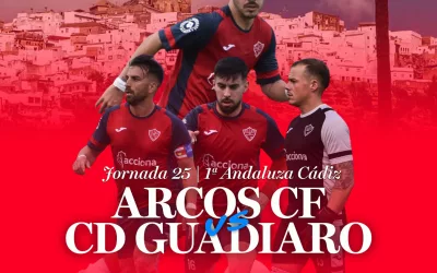 El CD Guadiaro busca la victoria en Arcos, este domingo