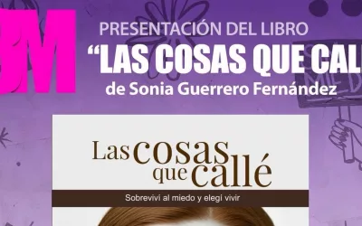 El miércoles 18, presentación “Las cosas que callé”, escrito por una víctima de violencia de género
