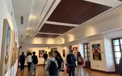 Alumnos y profesores polacos y españoles visitan el Centro Histórico de San Roque