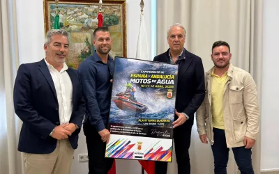 Agradecimiento a Dani Stiers por representar a San Roque en el Campeonato de Motos de Agua
