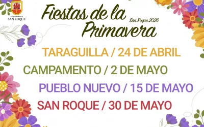 El Ayuntamiento organiza cuatro fiestas de la primavera, una por distrito
