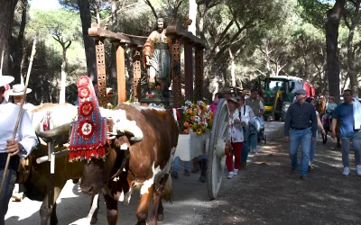 Finaliza la Romería de San Roque, más participativa que otros años pero tan familiar como siempre