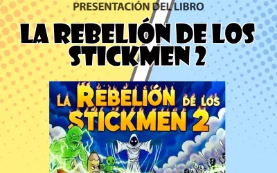 El miércoles, presentación de “La rebelión de los Stickmen 2” de Aitor Díaz