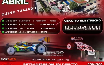 Este fin de semana segunda prueba del Campeonato de Andalucía Radiocontrol en San Roque