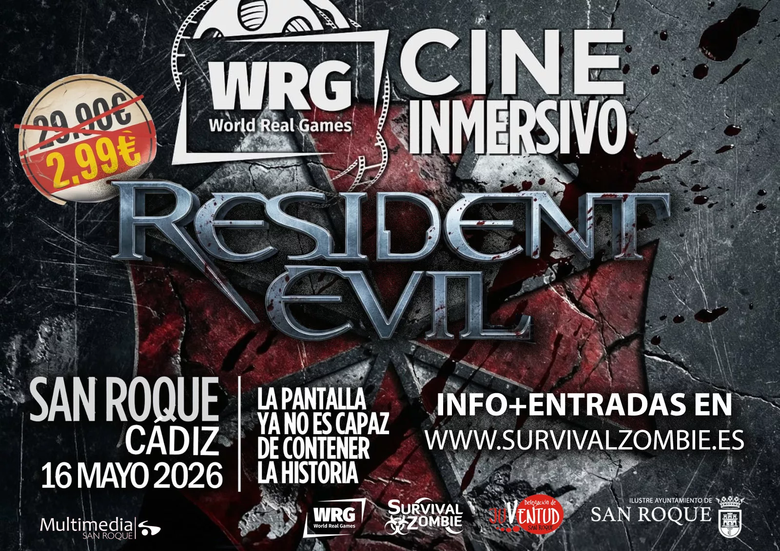 Cine Inmersivo Resident Evil