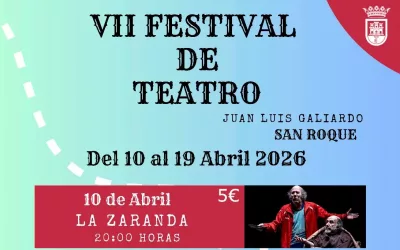 El domingo, tercera función en el VII Festival de Teatro Juan Luis Galiardo