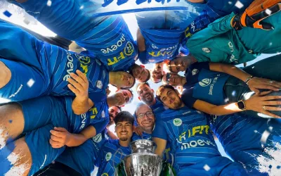 El equipo inclusivo de fútbol de Puente Mayorga gana la liga