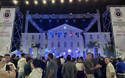 Gran ambiente y mucho público en los conciertos del 320 Aniversario de San Roque