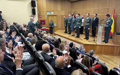 San Roque en el acto del 182º aniversario de la Guardia Civil en Algeciras