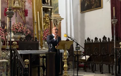Juan Antonio Álvarez Torres pregona sus vivencias en el Rocío
