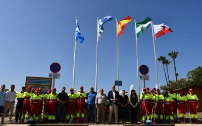 San Roque renueva sus seis Banderas Azules