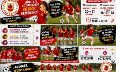 Este jueves finalizan las captaciones de jugadoras para el CD San Roque