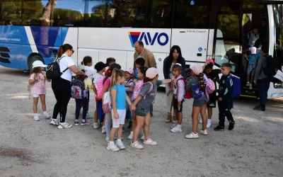 Estudiantes del CEIP Sagrado Corazón disfrutan de una jornada en el Pinar del Rey
