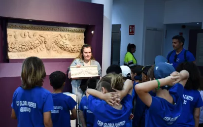 San Roque conmemora el Día de los Museos con visitas de escolares
