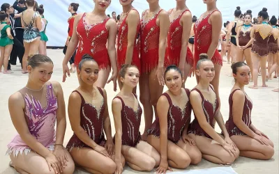 Gran papel del Rítmica San Roque en la Gym Ceuta Cup