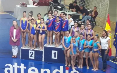Gran participación del Rítmica San Roque en el Torneo de Escuelas
