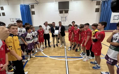 San Roque, una de las sedes del andaluz de balonmano Alevín
