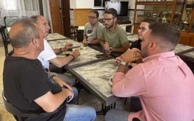 Vega visita al Club de Petanca de Taraguilla