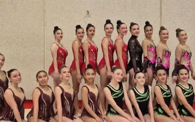 Gimnasia Rítmica brilla con oro y plata en Mijas