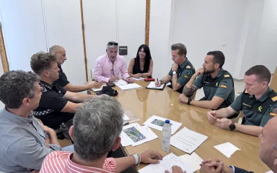 Reunión de seguridad de cara al Torneo Nacional de Rugby que se celebrará en junio en Los Pinos