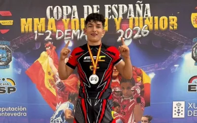 Evan Liranzo, campeón de la Copa de España de MMA