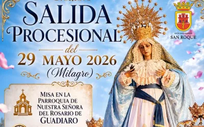 Procesión de la Virgen por el Milagro de Guadiaro, 43 años después
