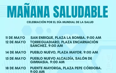 Salud pone en marcha en todo el municipio las “Mañanas Saludables”