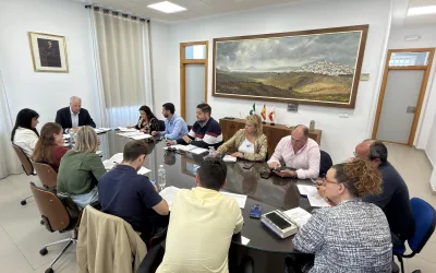 Reunión del equipo de gobierno para abordar asuntos de Pleno