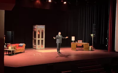 Manu Sánchez no defrauda con su humor lógico, andaluz y sincero