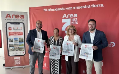 Representación municipal en el acto del 70 aniversario de AREA
