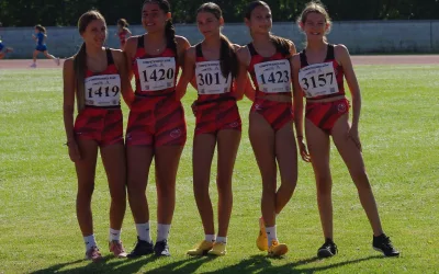 Excelente cosecha del Atletismo San Roque en la final del Campeonato Provincial de Menores
